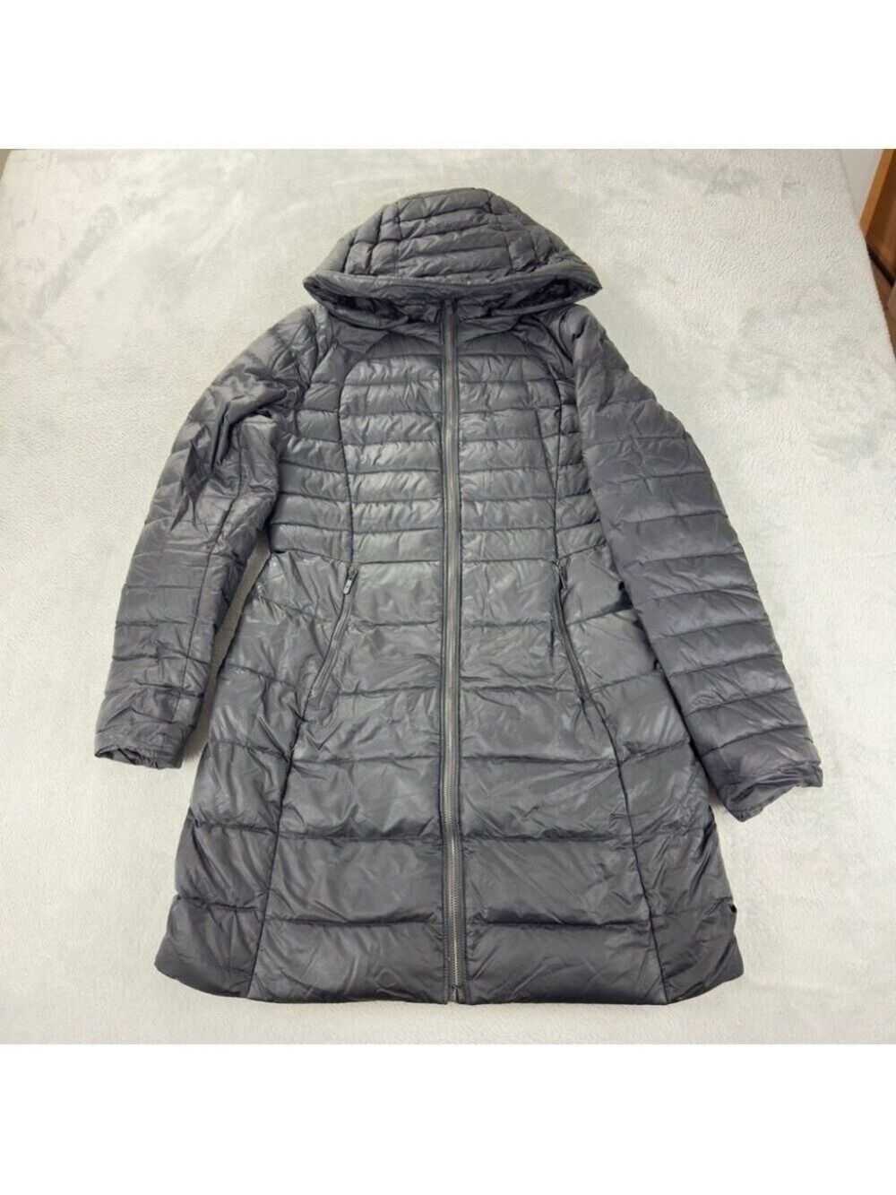Lululemon Women's Medium Brave the Cold Grey Goose Down Puffer Jacket